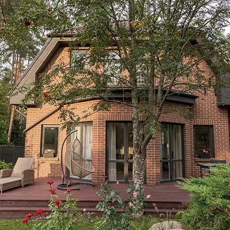 빌라 382 Sqm Luxury 6 Bedroom 2 Separate Villas Complex With Sauna In The Pine Forest