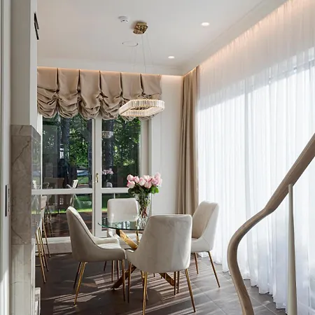 382 Sqm Luxury 6 Bedroom 2 Separate Villas Complex With Sauna In The Pine Forest * Vilnius